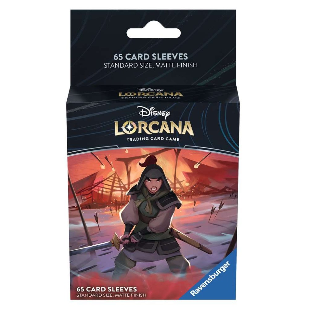 Ravensburger Card Sleeves Standard Size 65ct - Lorcana: Mulan