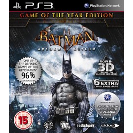 Batman: Arkham Asylum Game of the Year PS3 Game ΜΕΤΑΧΕΙΡΙΣΜΕΝΟ