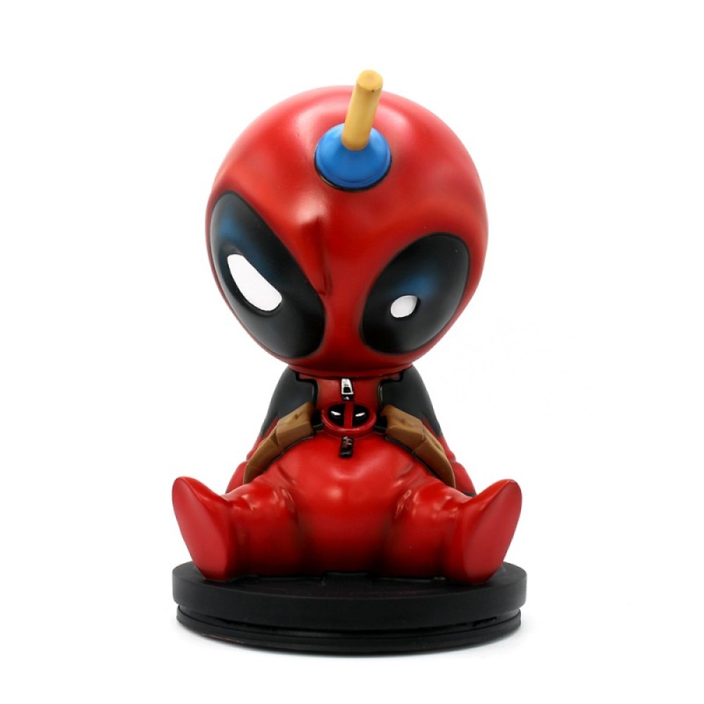 Marvel Coin Bank Baby Deadpool 20 Cm