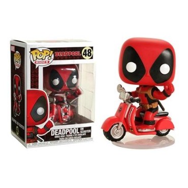 DEADPOOL - Pop Rides NΒ° 48 - Deadpool on Scooter