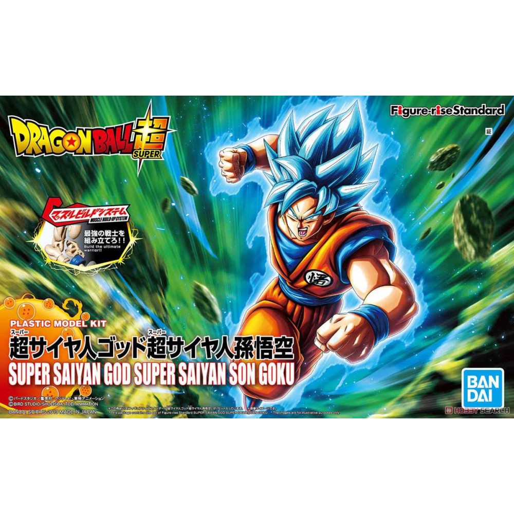 DRAGON BALL - Model Kit - Super Saiyan God Super Saiyan Son Goku